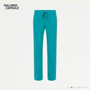 JAANUU SCRUB PANT TEAL - Kerr Classic High-Waist Scrub Pant NWT
